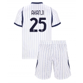 Maillot de football Réplique Inter Milan Manuel Akanji #25 Extérieur Enfant 2026-27 Manche Courte (+ Pantalon court)