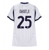 Maillot de football Réplique Inter Milan Manuel Akanji #25 Extérieur Femme 2026-27 Manche Courte