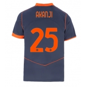 Maillot de football Réplique Inter Milan Manuel Akanji #25 Troisième 2025-26 Manche Courte
