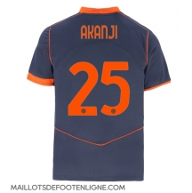 Maillot de football Réplique Inter Milan Manuel Akanji #25 Troisième 2025-26 Manche Courte