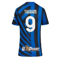 Maillot de football Réplique Inter Milan Marcus Thuram #9 Domicile Femme 2024-25 Manche Courte