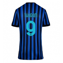Maillot de football Réplique Inter Milan Marcus Thuram #9 Domicile Femme 2025-26 Manche Courte