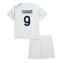 Maillot de football Réplique Inter Milan Marcus Thuram #9 Extérieur Enfant 2025-26 Manche Courte (+ Pantalon court)