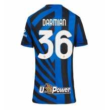 Maillot de football Réplique Inter Milan Matteo Darmian #36 Domicile Femme 2024-25 Manche Courte