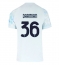 Maillot de football Réplique Inter Milan Matteo Darmian #36 Extérieur 2025-26 Manche Courte