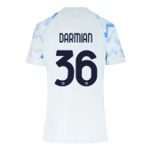 Maillot de football Réplique Inter Milan Matteo Darmian #36 Extérieur Femme 2025-26 Manche Courte