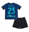 Maillot de football Réplique Inter Milan Nicolo Barella #23 Domicile Enfant 2025-26 Manche Courte (+ Pantalon court)