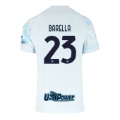 Maillot de football Réplique Inter Milan Nicolo Barella #23 Extérieur 2025-26 Manche Courte