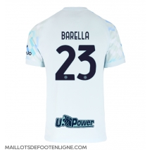 Maillot de football Réplique Inter Milan Nicolo Barella #23 Extérieur 2025-26 Manche Courte