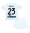 Maillot de football Réplique Inter Milan Nicolo Barella #23 Extérieur Enfant 2025-26 Manche Courte (+ Pantalon court)