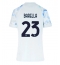 Maillot de football Réplique Inter Milan Nicolo Barella #23 Extérieur Femme 2025-26 Manche Courte