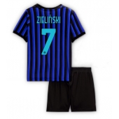 Maillot de football Réplique Inter Milan Piotr Zielinski #7 Domicile Enfant 2025-26 Manche Courte (+ Pantalon court)