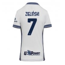 Maillot de football Réplique Inter Milan Piotr Zielinski #7 Extérieur Femme 2024-25 Manche Courte