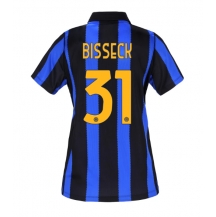 Maillot de football Réplique Inter Milan Yann Bisseck #31 Domicile Femme 2026-27 Manche Courte