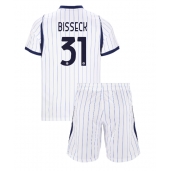 Maillot de football Réplique Inter Milan Yann Bisseck #31 Extérieur Enfant 2026-27 Manche Courte (+ Pantalon court)