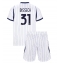 Maillot de football Réplique Inter Milan Yann Bisseck #31 Extérieur Enfant 2026-27 Manche Courte (+ Pantalon court)