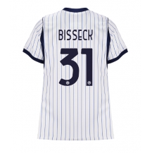 Maillot de football Réplique Inter Milan Yann Bisseck #31 Extérieur Femme 2026-27 Manche Courte