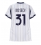 Maillot de football Réplique Inter Milan Yann Bisseck #31 Extérieur Femme 2026-27 Manche Courte