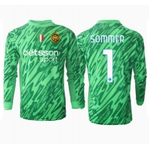 Maillot de football Réplique Inter Milan Yann Sommer #1 Gardien de but Domicile 2024-25 Manche Longue