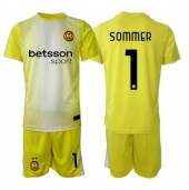Maillot de football Réplique Inter Milan Yann Sommer #1 Gardien de but Extérieur Enfant 2025-26 Manche Courte (+ Pantalon court)