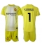 Maillot de football Réplique Inter Milan Yann Sommer #1 Gardien de but Extérieur Enfant 2025-26 Manche Courte (+ Pantalon court)
