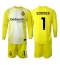 Maillot de football Réplique Inter Milan Yann Sommer #1 Gardien de but Extérieur Enfant 2025-26 Manche Longue (+ Pantalon court)