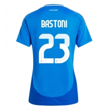 Maillot de football Réplique Italie Alessandro Bastoni #23 Domicile Femme Europe 2024 Manche Courte