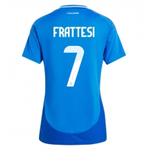 Maillot de football Réplique Italie Davide Frattesi #7 Domicile Femme Europe 2024 Manche Courte