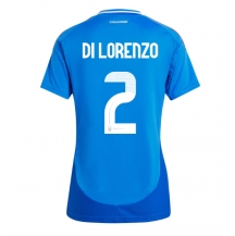 Maillot de football Réplique Italie Giovanni Di Lorenzo #2 Domicile Femme Europe 2024 Manche Courte