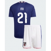 Maillot de football Réplique Japani Hiroki Ito #21 Domicile Enfant Mondial 2026 Manche Courte (+ Pantalon court)