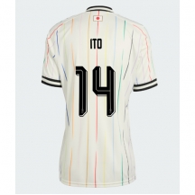 Maillot de football Réplique Japani Junya Ito #14 Extérieur Femme Mondial 2026 Manche Courte