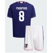 Maillot de football Réplique Japani Takumi Minamino #8 Domicile Enfant Mondial 2026 Manche Courte (+ Pantalon court)
