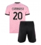 Maillot de football Réplique Juventus Andrea Cambiaso #20 Extérieur Enfant 2026-27 Manche Courte (+ Pantalon court)