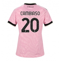 Maillot de football Réplique Juventus Andrea Cambiaso #20 Extérieur Femme 2026-27 Manche Courte