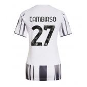 Maillot de football Réplique Juventus Andrea Cambiaso #27 Domicile Femme 2025-26 Manche Courte