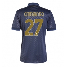 Maillot de football Réplique Juventus Andrea Cambiaso #27 Troisième 2024-25 Manche Courte