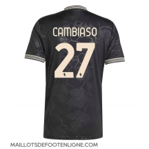 Maillot de football Réplique Juventus Andrea Cambiaso #27 Troisième 2025-26 Manche Courte