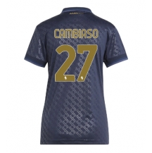 Maillot de football Réplique Juventus Andrea Cambiaso #27 Troisième Femme 2024-25 Manche Courte