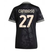 Maillot de football Réplique Juventus Andrea Cambiaso #27 Troisième Femme 2025-26 Manche Courte
