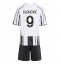 Maillot de football Réplique Juventus Dusan Vlahovic #9 Domicile Enfant 2025-26 Manche Courte (+ Pantalon court)