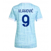 Maillot de football Réplique Juventus Dusan Vlahovic #9 Extérieur Femme 2025-26 Manche Courte