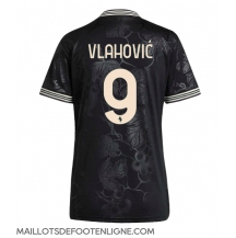 Maillot de football Réplique Juventus Dusan Vlahovic #9 Troisième Femme 2025-26 Manche Courte