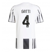 Maillot de football Réplique Juventus Federico Gatti #4 Domicile 2025-26 Manche Courte