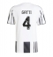 Maillot de football Réplique Juventus Federico Gatti #4 Domicile 2025-26 Manche Courte
