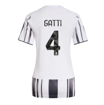 Maillot de football Réplique Juventus Federico Gatti #4 Domicile Femme 2025-26 Manche Courte