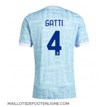 Maillot de football Réplique Juventus Federico Gatti #4 Extérieur 2025-26 Manche Courte