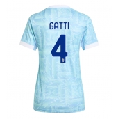 Maillot de football Réplique Juventus Federico Gatti #4 Extérieur Femme 2025-26 Manche Courte