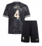Maillot de football Réplique Juventus Federico Gatti #4 Troisième Enfant 2025-26 Manche Courte (+ Pantalon court)