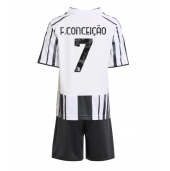 Maillot de football Réplique Juventus Francisco Conceicao #7 Domicile Enfant 2025-26 Manche Courte (+ Pantalon court)