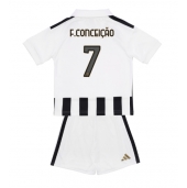Maillot de football Réplique Juventus Francisco Conceicao #7 Domicile Enfant 2026-27 Manche Courte (+ Pantalon court)